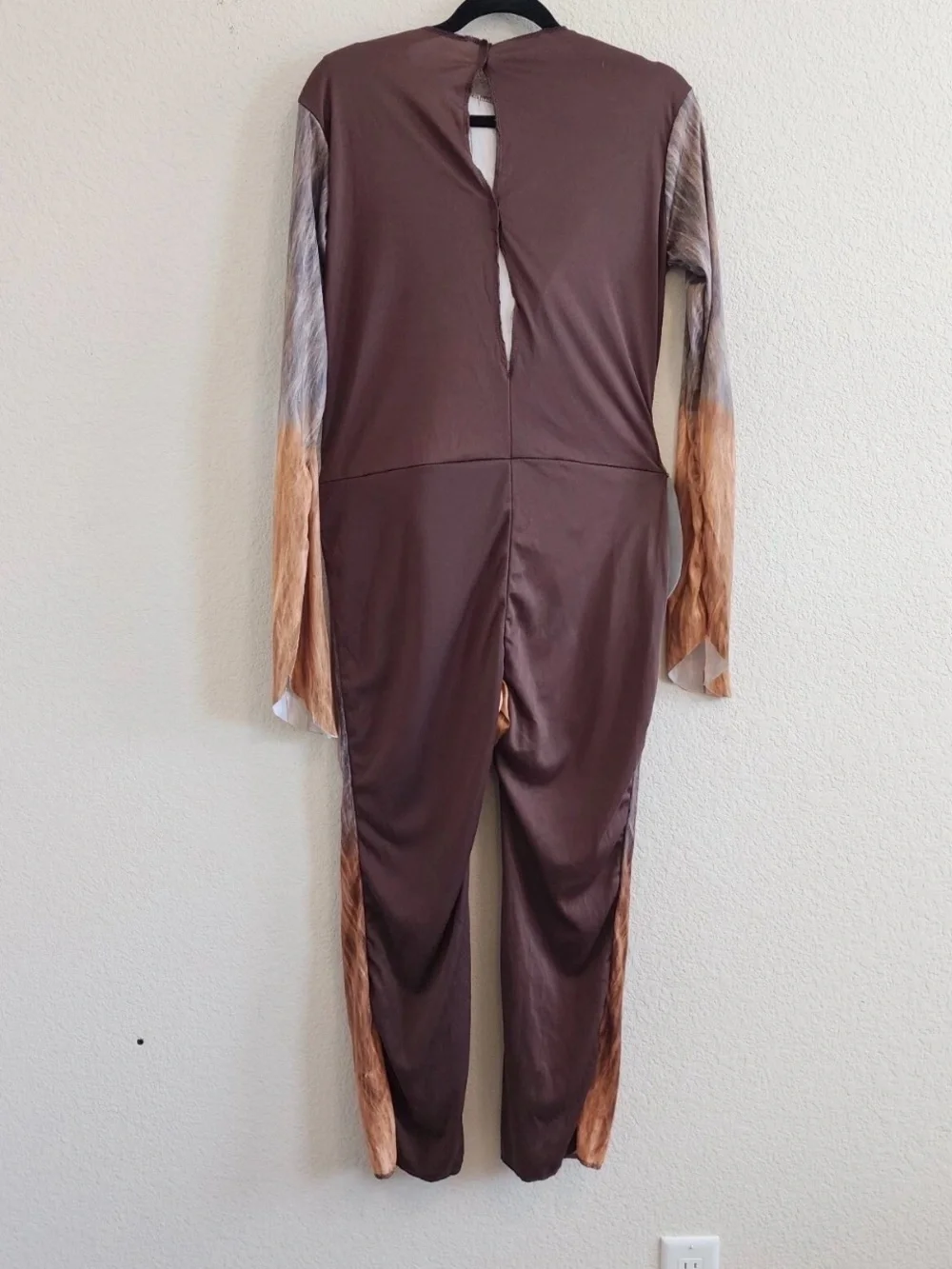 Star Wars Chewbacca Faux-Fur Brown and Black Jumpsuit Costume